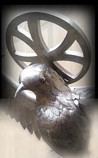 Gary Caldwell Custom Dove Sculpture Closeup