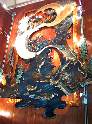 Custom Metal Wall Mural by Ken Scott