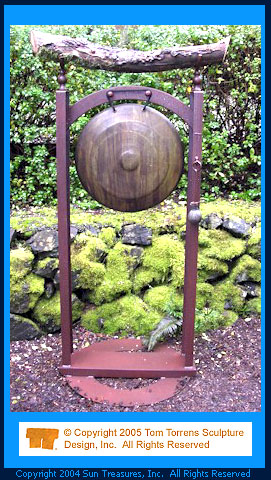 Quinalt Madrona Gong by Tom Torrens TT0873