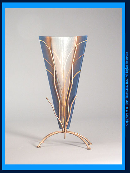 BR74 Wall Vase by Mark Hines Designs. Glass       Wall Art Sculpture