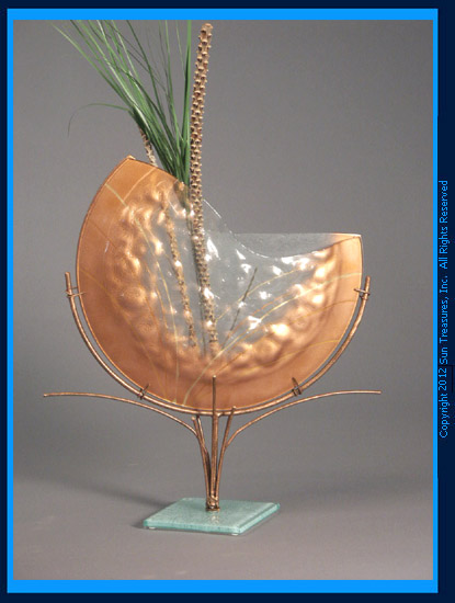 FL50 Wall Vase by Mark Hines Designs. Glass       Wall Art Sculpture