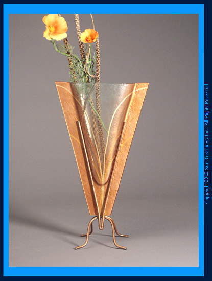 WB70 Wall Vase by Mark Hines Designs. Glass       Wall Art Sculpture