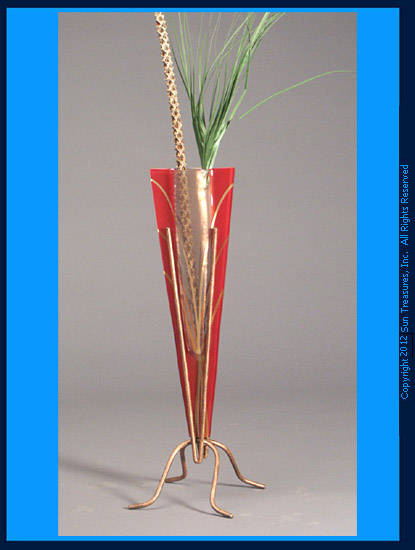 WB73 Wall Vase by Mark Hines Designs. Glass       Wall Art Sculpture