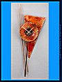 Pam Wall Clock by Mark Hines Designs. Glass       Wall Art Sculpture