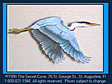 	Flying Heron Small W303 Bovano of Cheshire Sculpture	