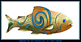 Bovano Custom Fish Sculpture