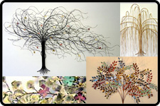 	Gurtan Designs | Trees | Metal Wall Sculpture Art	