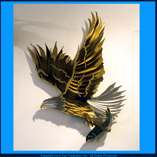 Ken Scott Trophy Catch Metal Wall Art  

Sculpture