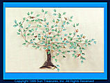 Max Howard Windswept Maple Tree Metal Wall Sculpture